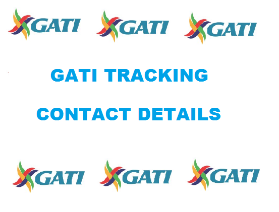Contact details for Gati Tracking